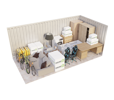 200 sq ft Storage storage unit